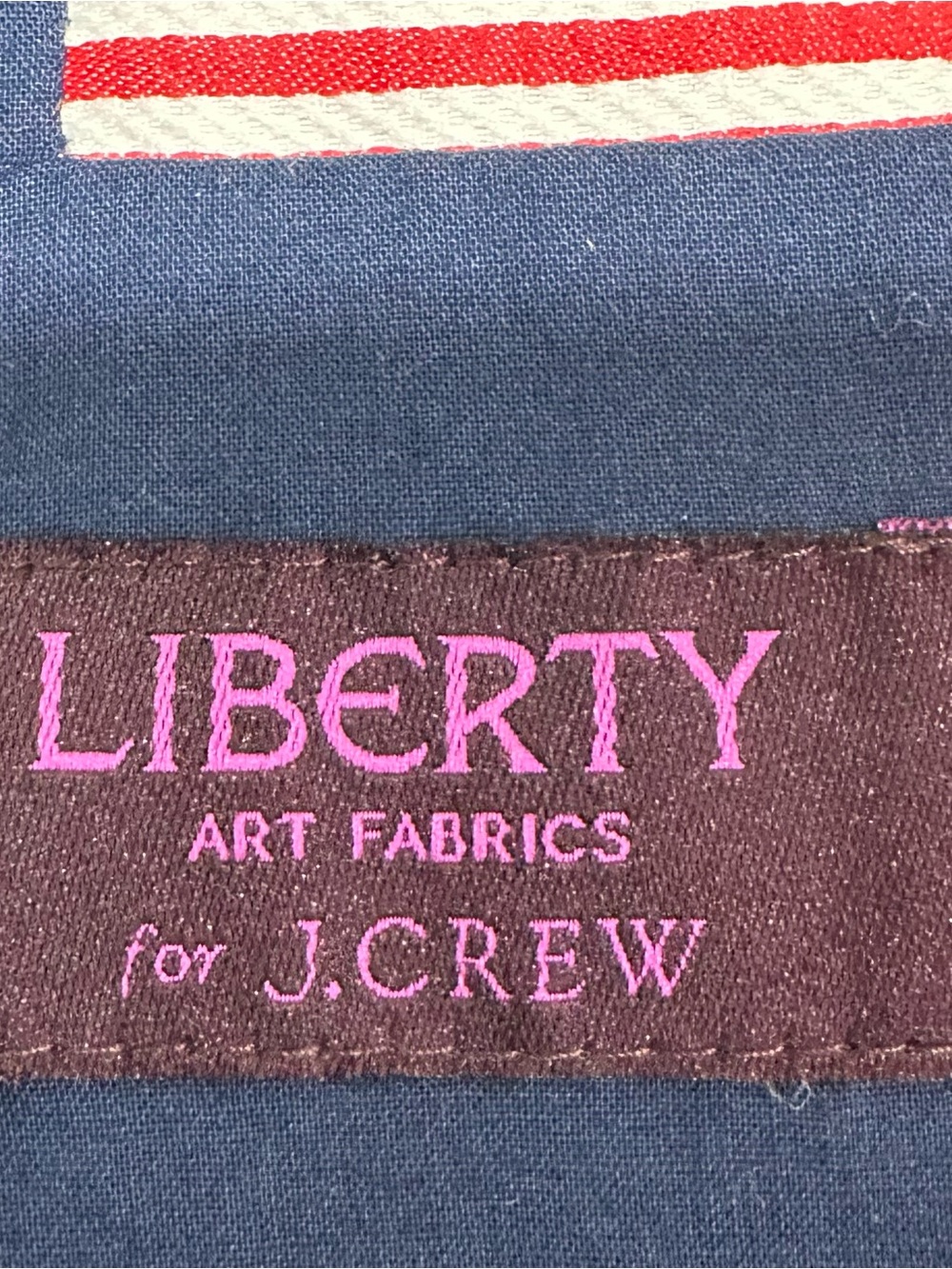 J.Crew Liberty of London Schoolboy Blazer Jacket Floral Cotton Gold Button Sz 6 - Picture 4 of 8